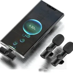 frony ATY_941A_K9 DUAL WIRELESS MICROPHONE FOR CONFRENEC,INTERVIEWS & VLOGGING Microphone image 3