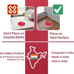 SUVARNA Galaxy Red Analog Weighing Scale | Mechanical Weight Machine for Home & Gym Weighing Scale image 4