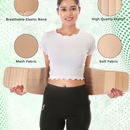 healntrust Waist Back Support Belt LS Support Belt for Back Support for Men & Women Back / Lumbar Support image 4