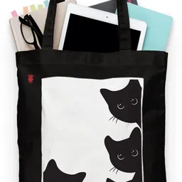 printngifts Women Black Tote-picture-17
