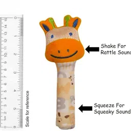 minku creations Green Rattle, Round Rattle Rattle image 4