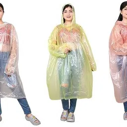fio fashionio Solid Women Raincoat-picture-40