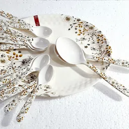 radhe crockery Pack of 44 Melamin 502 Dinner Set image 5