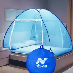 Polyester Adults Washable Double bed Tent Mosquito Net-image-0