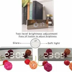 bhagavati Digital White Clock image 5