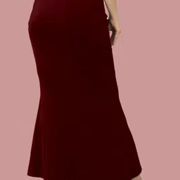 SHAYONAM K.MT._Fish_Maroon_S_Saree Shapewear shapewear petticoat For Women Lycra Blend Petticoat image 3