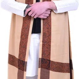 KASHMIRI TREND Wool Embroidered Men Shawl image 2