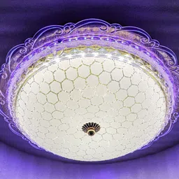 swanart Modern Crystal Chandelier for Living Room & Bedroom Ceiling Light Ceiling Lamp image 5
