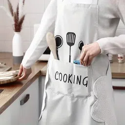 silencio Polyester Home Use Apron - Free Size image 2