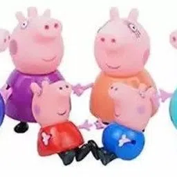 right search CUTE PEPPA PIG FAMILY TOY SET FOR KIDS-picture-24