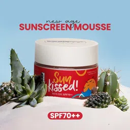 studd muffyn Sunscreen - SPF 70 PA++ Sun Kissed Mousse | Bubblegum Blast | SPF70++ image 2