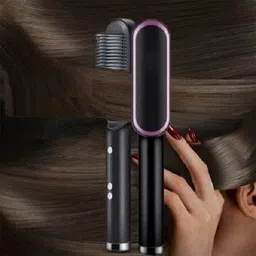 Viksenterprise Hair Brush Curling Anti-perm Straight Hair Comb Hair Iron Hair Styler Tool S123 fessional HQT 909b Hair Straightener Styler 5 Temperature Control S123 Hair Straightener Brush-picture-28