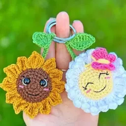 radhey creation mart Wollen two pookie and cutie key chain (pack of 2) Key Chain-picture-32