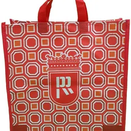 double r bags Eco-Friendly, Washable & Foldable Reusable Bags Pack of 6 Grocery Bags image 4
