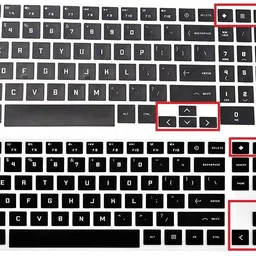 iFyx Cover 2020-2023 OMEN 16-wf0056TX Wd Series Laptop Keyboard Cover Keyboard Skin image 2