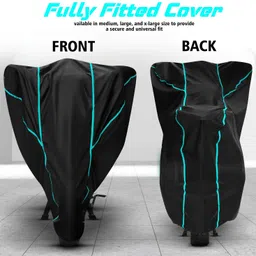 oliverx Waterproof Two Wheeler Cover for Bajaj image 5