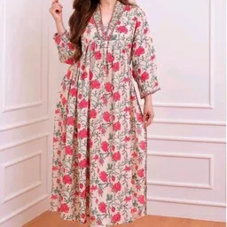 rohika Women Viscose Rayon Kurti Pant Set image 1