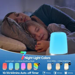 on gate Digital Multicolor Clock image 2