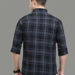 allwin paul Men Regular Fit Checkered Spread Collar Casual Shirt image 2