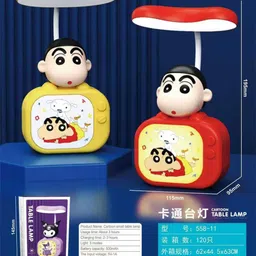 giggles world Cartoon Character LED Desk Lamp Rechargeable & 3 Light Modes ( pack-1 ) Study Lamp-picture-32