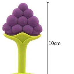 bubblino Pack of 4 Baby Teethers – Lightweight Silicone Teething Toys, Bright & Durable Teether image 3