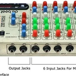 soundcraft Stranger um-6 6 channel with Echo Effects Analog Sound Mixer image 2