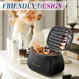heboo Women Black Cosmetic Bag image 3