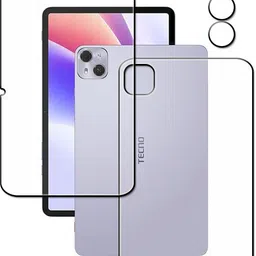 tombik Front and Back Tempered Glass for 24ssy-Tecno Megapad Pro-fb,lens-picture-32