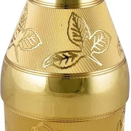 Brass Mukhvas Bottle Modern Design Gift Item (Rendom Design, Random Color) 300 ml Bottle-image-3