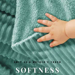 vas collections Solid Crib Crib Baby Blanket for Heavy Winter image 2