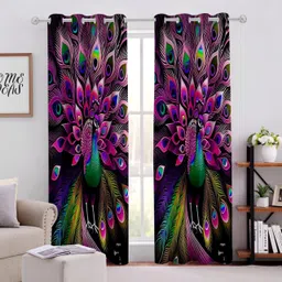 rootscurtains 152.4 cm (5 ft) Window Polycotton Room Darkening Curtain Single Curtain-picture-10