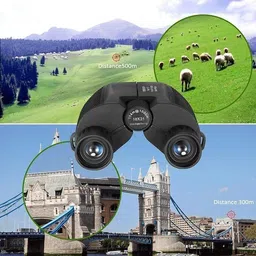 kripara Binoculars Telescope, 10x25 High Definition Night Vision Telescope Waterproof Binoculars image 4