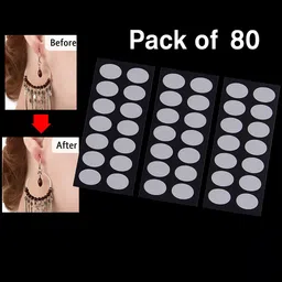 soni jewellery Reusable Ear Lobe Support-picture-37