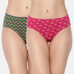 dollar missy Pack of 2 Women Hipster Multicolor Panty-picture-41