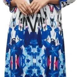 Women Maxi Blue Full Length Dress-image-2