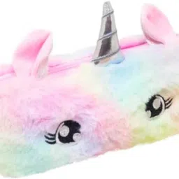 cutetoys Stationery Combo Pencil Pouch Art Polyester Pencil Box (Set of 6 Multicolor) stationery combo Art Polyester Pencil Box image 4