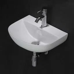 cancri Ceramic Wall Mounted Wash Basin Bathroom Sink Wall Hung Basin-picture-11