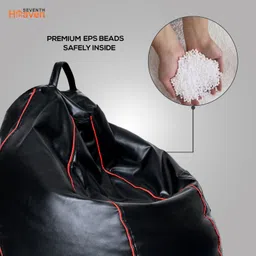 seventh heaven XXXL Chair Bean Bag Cover (Without Beans) image 4