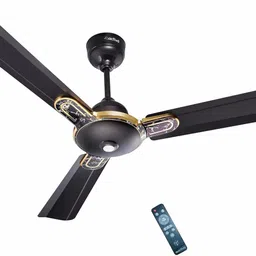 activa Energia Marble Black with 5 Year Warranty BLDC Motor with Remote 1200 mm Ceiling Fan image 1