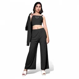 nirala fashion Top Palazzos Western Set image 4