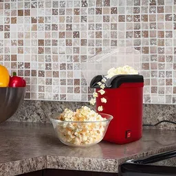 nhouse Oil Free Hot Air Popcorn Cookware, Home Use Electric Mini Popcorn Maker Machine PMUPMRDF40E MINI POPCORN MAKER RED 200 L Popcorn Maker image 4