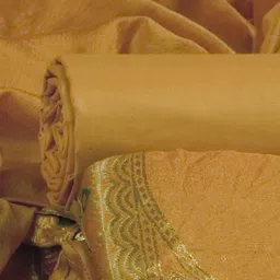 sun fashion and lifestyle Unstitched Cotton Silk Salwar Suit Material Self Design image 2