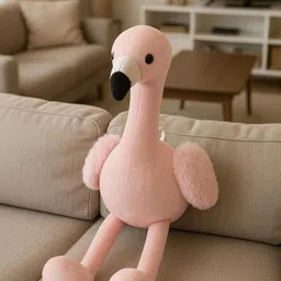 adey gifting Flamingo Duck Plush Unique and Soft Plush Toy for Kids and Bird Lovers - 45 cm image 1
