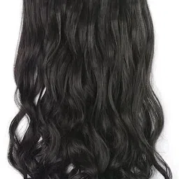 styllofy Clip on natural Extension Hair Extension image 2