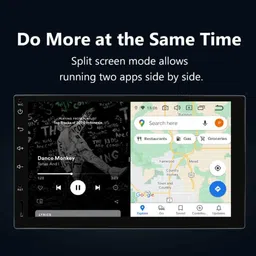 audio wheels CarPlay 9" 1280P|Android 13 | TS-9|2/32GB + AHD Camera for Seamless Connectivity Black LCD image 4