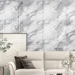 wallvear Vinyl Decorative Grey Wallpaper image 2