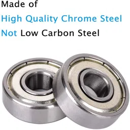 zms 6000 ZZ | 8 PIECE ID-10MM OD-26MM Width-8MM Hammer Machine High Speed Bearing Wheel Bearing image 4