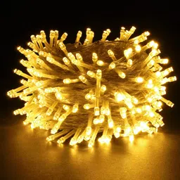 5 m Yellow Rice Lights image 1