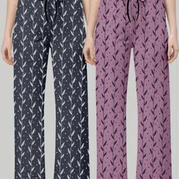 priyanka fashion Pack of 2 Women Pyjama-picture-12