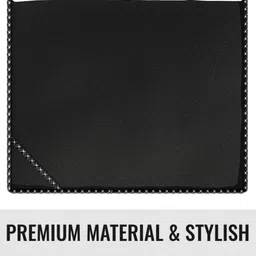 AALIYAS Saree Covers ( pack of 5 ) black with 2 zippers Poly-canvas Laundry Bag image 5